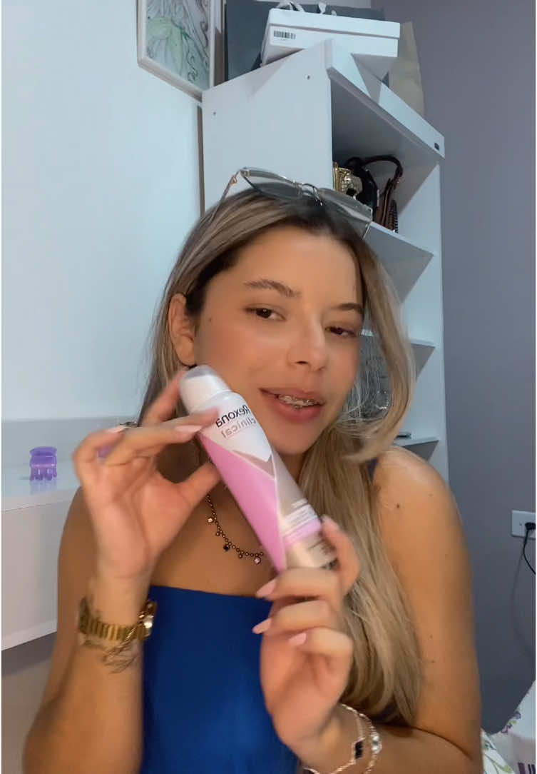 Meninas que assim como eu amam rexona em aerosol esse aqui é o melhor do mundo💖  #rexonaClinical #rexonãoteabandona 