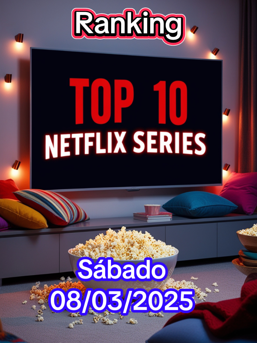 Top 10 séries mais assistidas da Netflix. Sábado 08/03/2025 #netflix #filme #serie #series #top10 #top10netflix #filmes #top10netflix #filmes #ranking #melhores #melhoresfilmes #movies #movie #assistir #cinema 