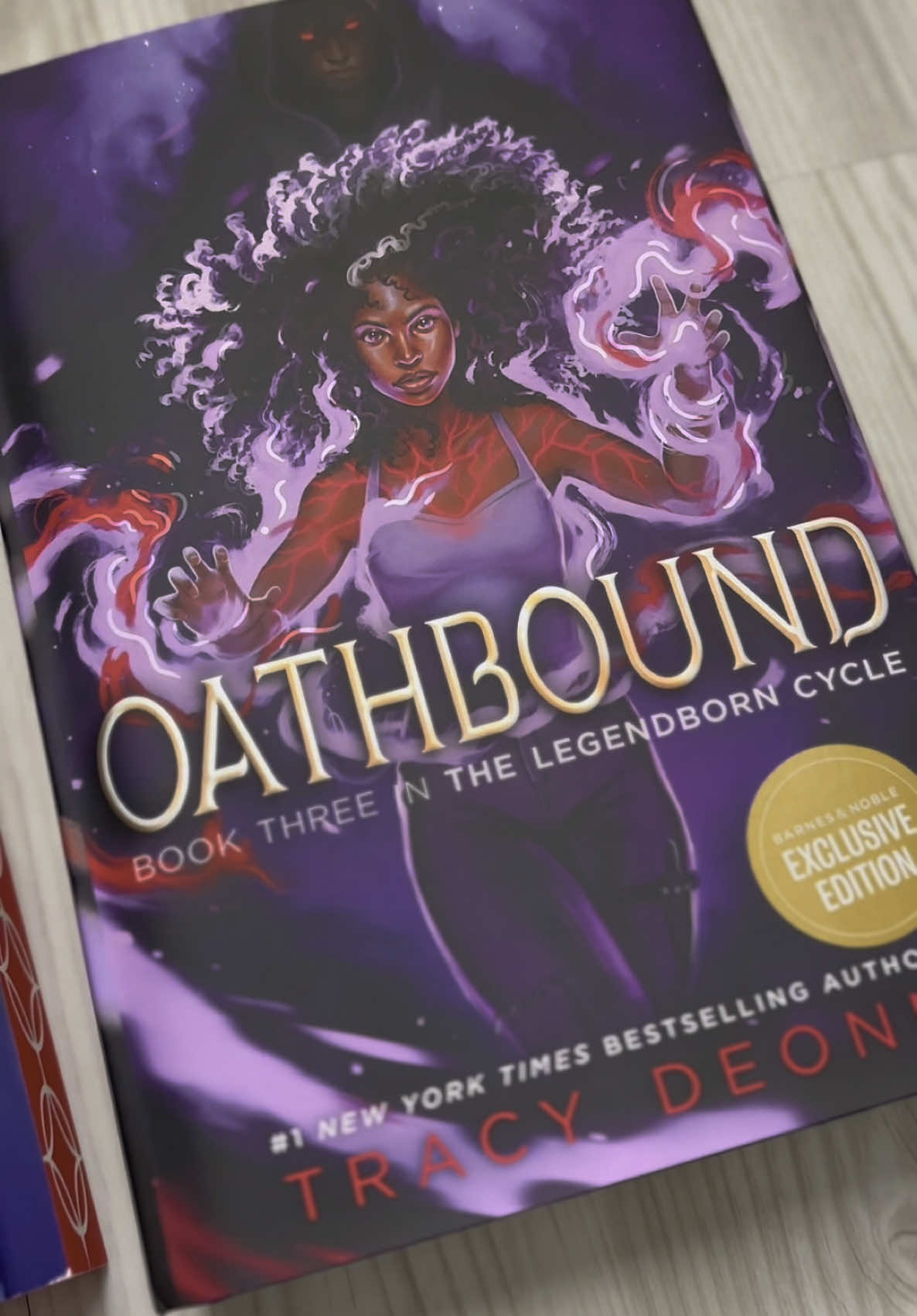 Excited to start this series again  💜💙💋 #oathbound #legendborn #bookrelease 