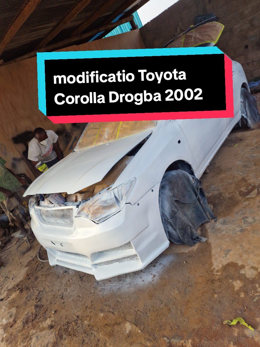 modification Toyota Corolla Drogba 2002 partie 1#tiktok #tiktok  #tiktok #togotiktok228🇹🇬 #togolais228🇹🇬 #usa_tiktok #lome #ben🇧🇯 #sport #france #peinture #canada #transformation 