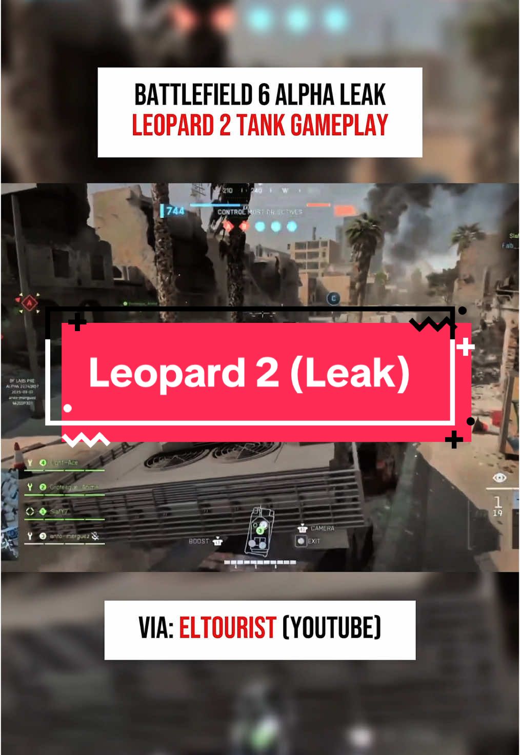 Leopard 2 in Battlefield 6 👀 #battlefieldtrickshots #battlefieldclips #battlefieldmoments #battlefield #battlefieldtiktok #battlefieldpilot #battlefield6 #bf6 #bf2025 #battlefield2025 #CapCut 