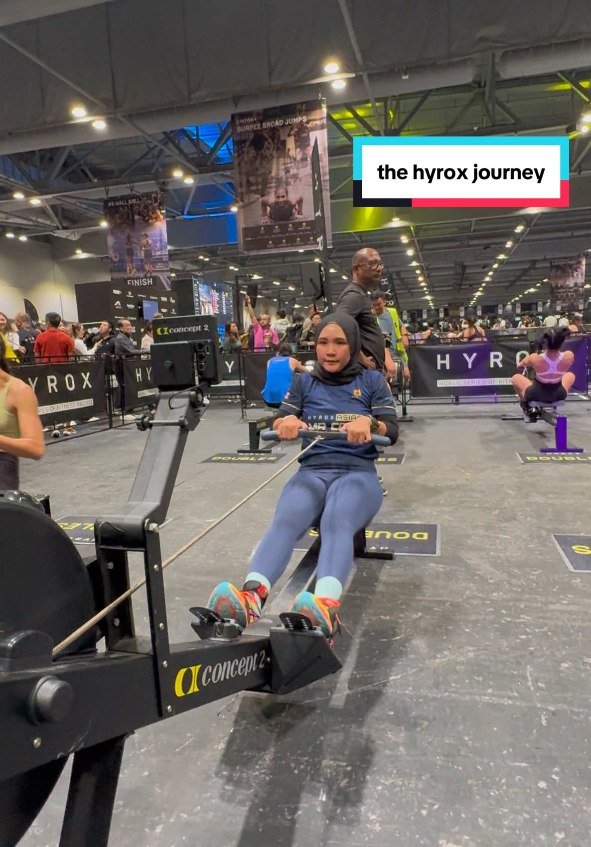 my Hyrox journey. single open debut.  learnt to trust myself and the process ✨  #hyroxworld #hyroxworkout #hyroxhk #singlesopen #fitnesstok #womenpowerment #poweredbylemaktolean #lemaktolean #lemaktoleanbycaptainraeiz 