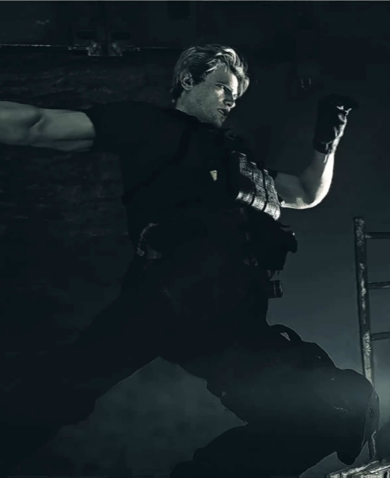 #LEONKENNEDY • bai bai  scp:@obliviiixn #leonkennedyedit #residentevil #residentevil4 #residenteviledit 