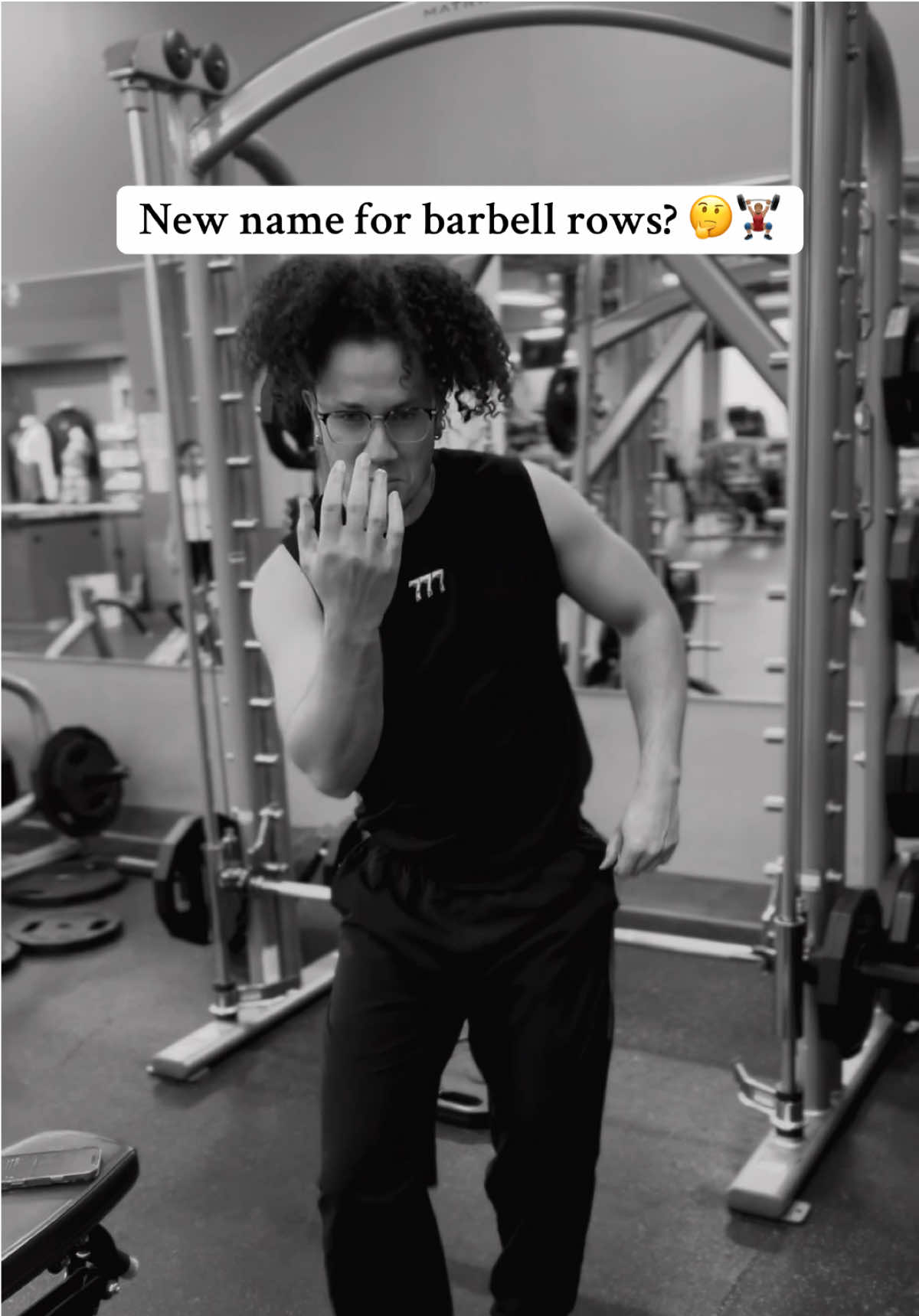 Are we all on board with this idea?😅 #barbellrow #backexercise #latpulldown #GymTok #gymhumor #gymrat #backday 