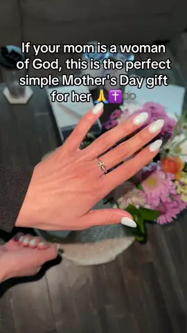 She deserves a ring like this 🙏✝️♾️ #ring #cross #mothersday #rings #christian #christianwoman #womanofgod #smallgifts  