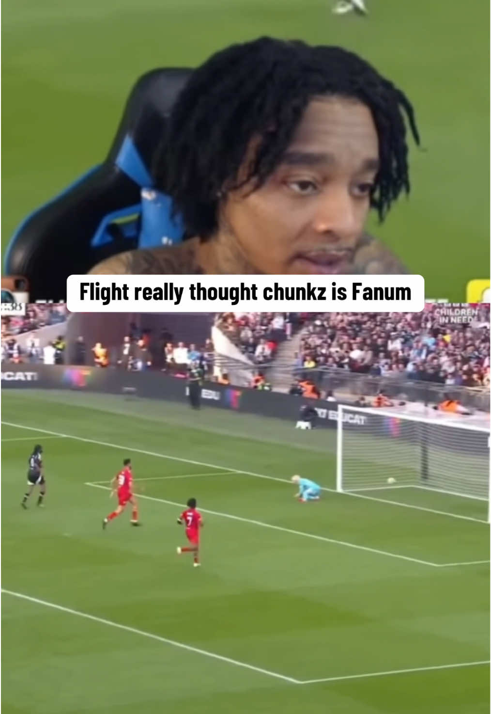 Nah Flight really thought Chunkz is Fanum😂😭#twitch #rakai #kai #amp #streaming #fyp 