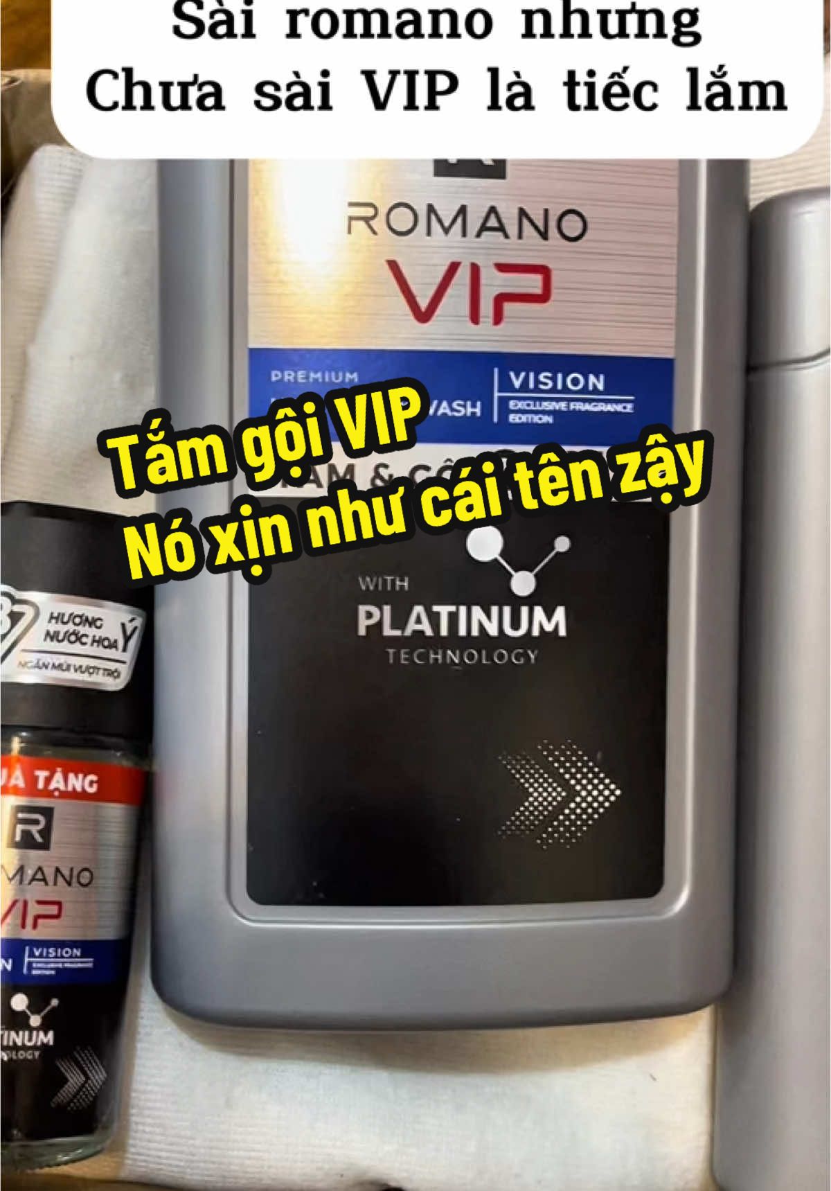 Tắm gội romano,dòng VIP cao cấp nhưng xứng đáng  #romano #tamgoi #daugoiromano #xh