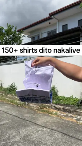 Game! 150+ lahat ng shirts dito nakalive everyday with sleeve etiketa #fyp #foryou 