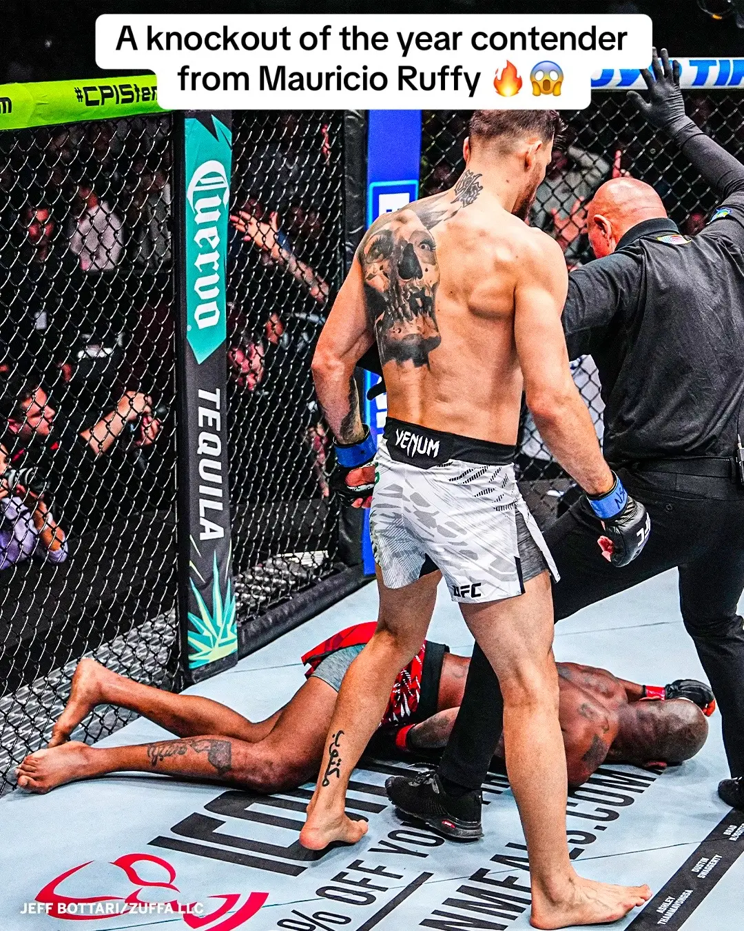 That was unreal 🤯 #UFC313 #UFC #knockout 