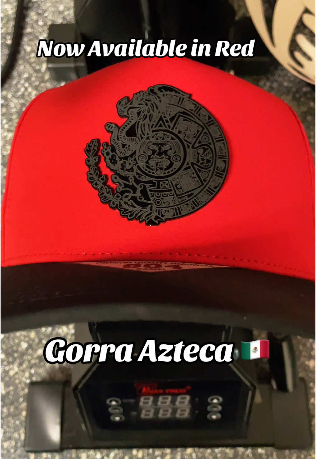 Now Available In Red in our tikitok shop Gorra Mexicana #tiktok #tiktokshop #shopnow #gorras 