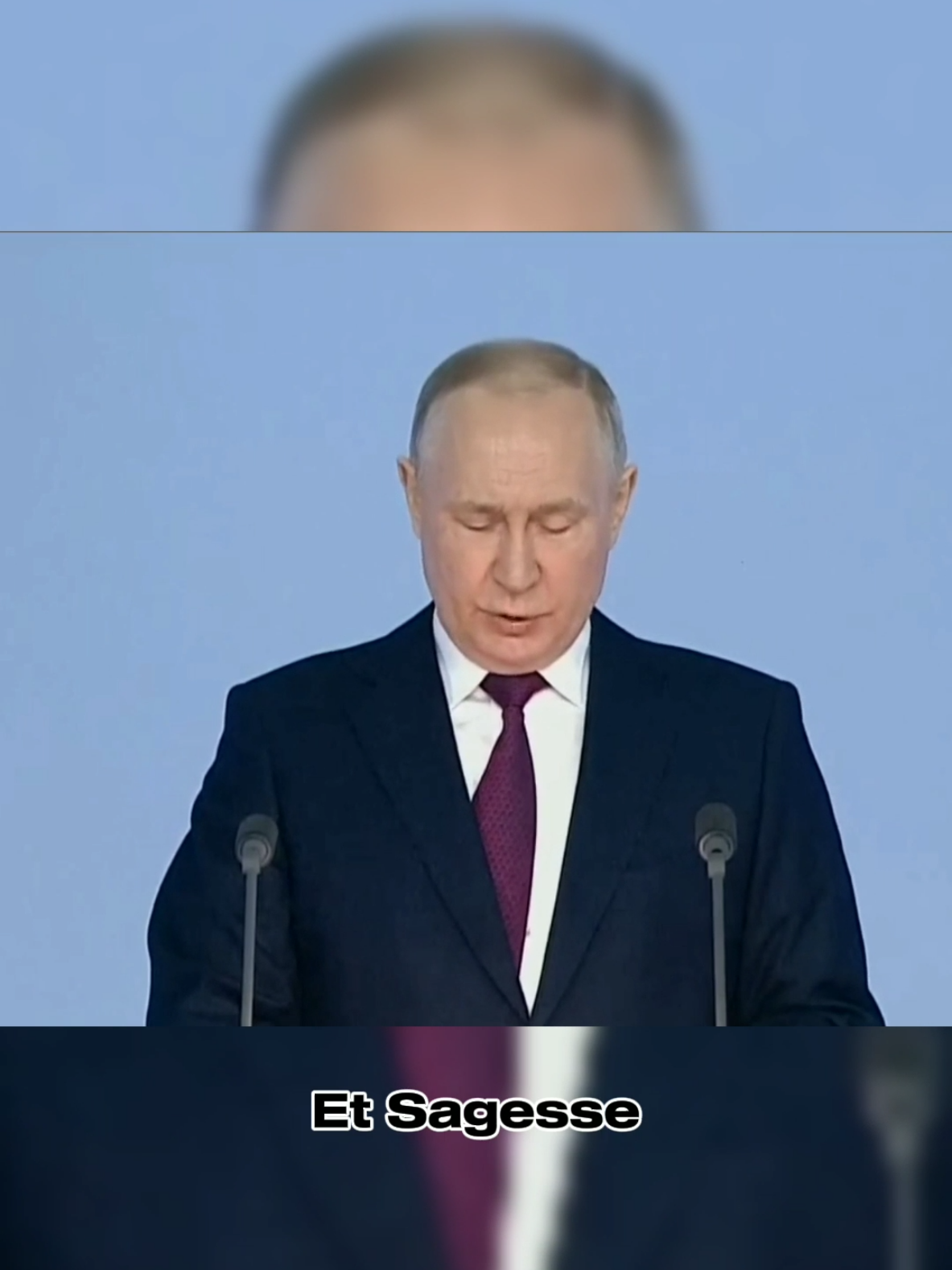 Vladimir Poutine a répondu au discours d'Emmanuel Macron #😭😭🇷🇺 #ukraine🇺🇦 #europe_team🔥 #france🇫🇷 #francetiktok🇫🇷 