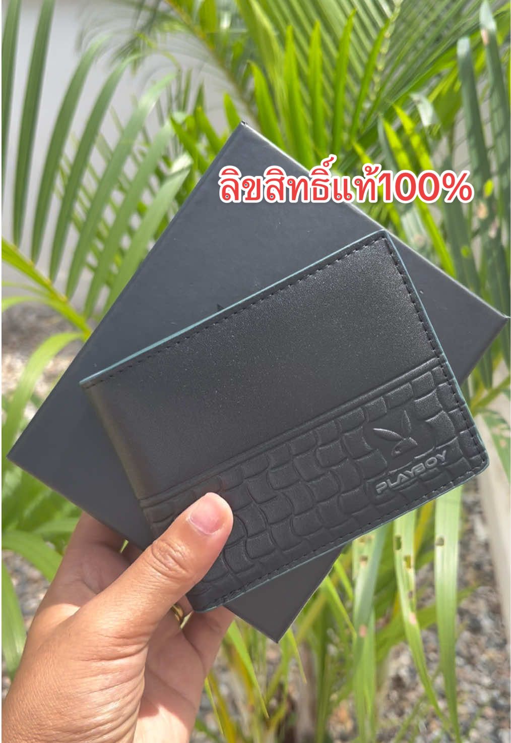 #playboy รุ่น Jethro Men's Wallet Bag กระเป๋าสตางค์ใบสั้น #กระเป๋าสตางค์playboy 