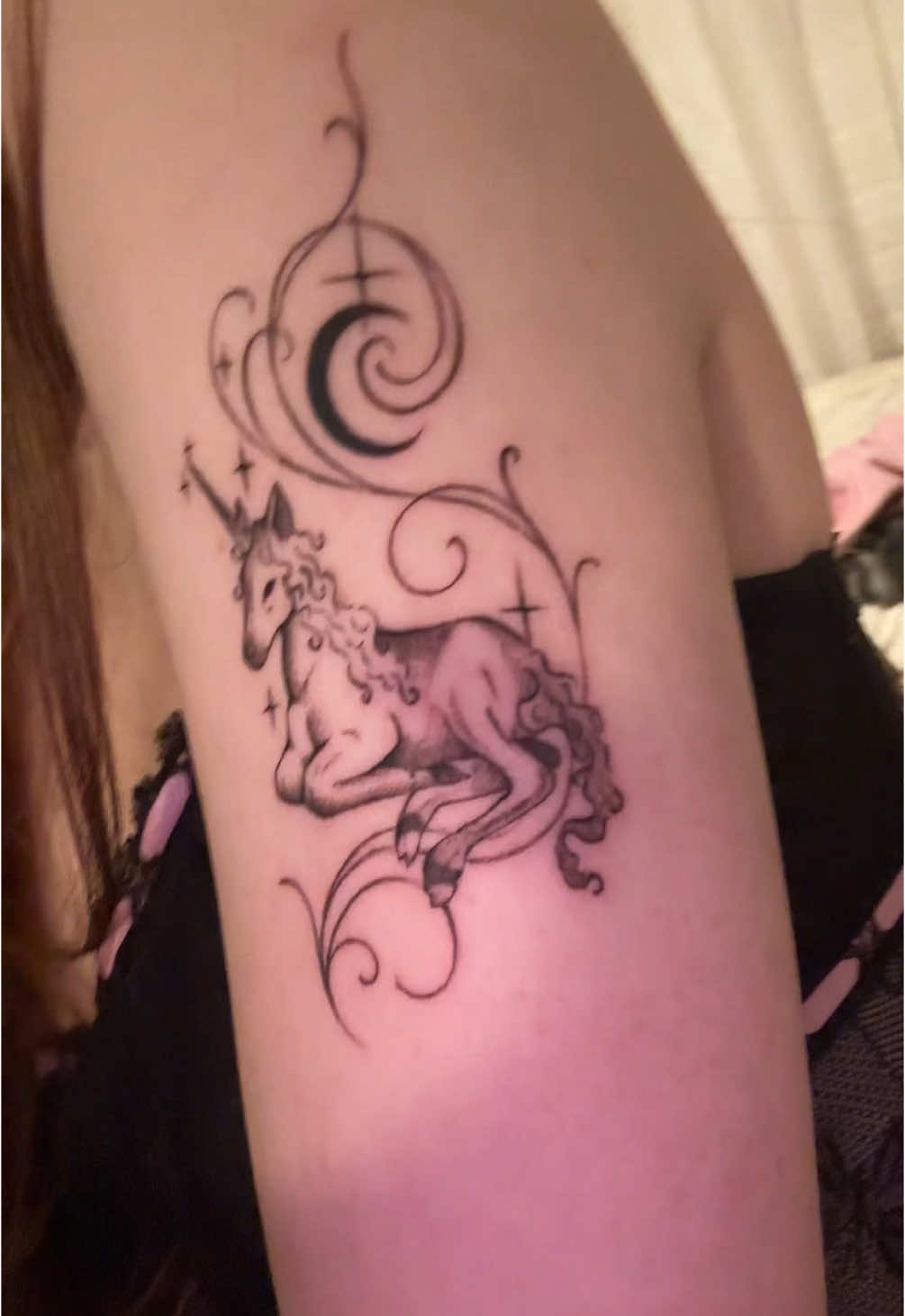 First real tat #ibelieveinunicorns #fyp #fyp 