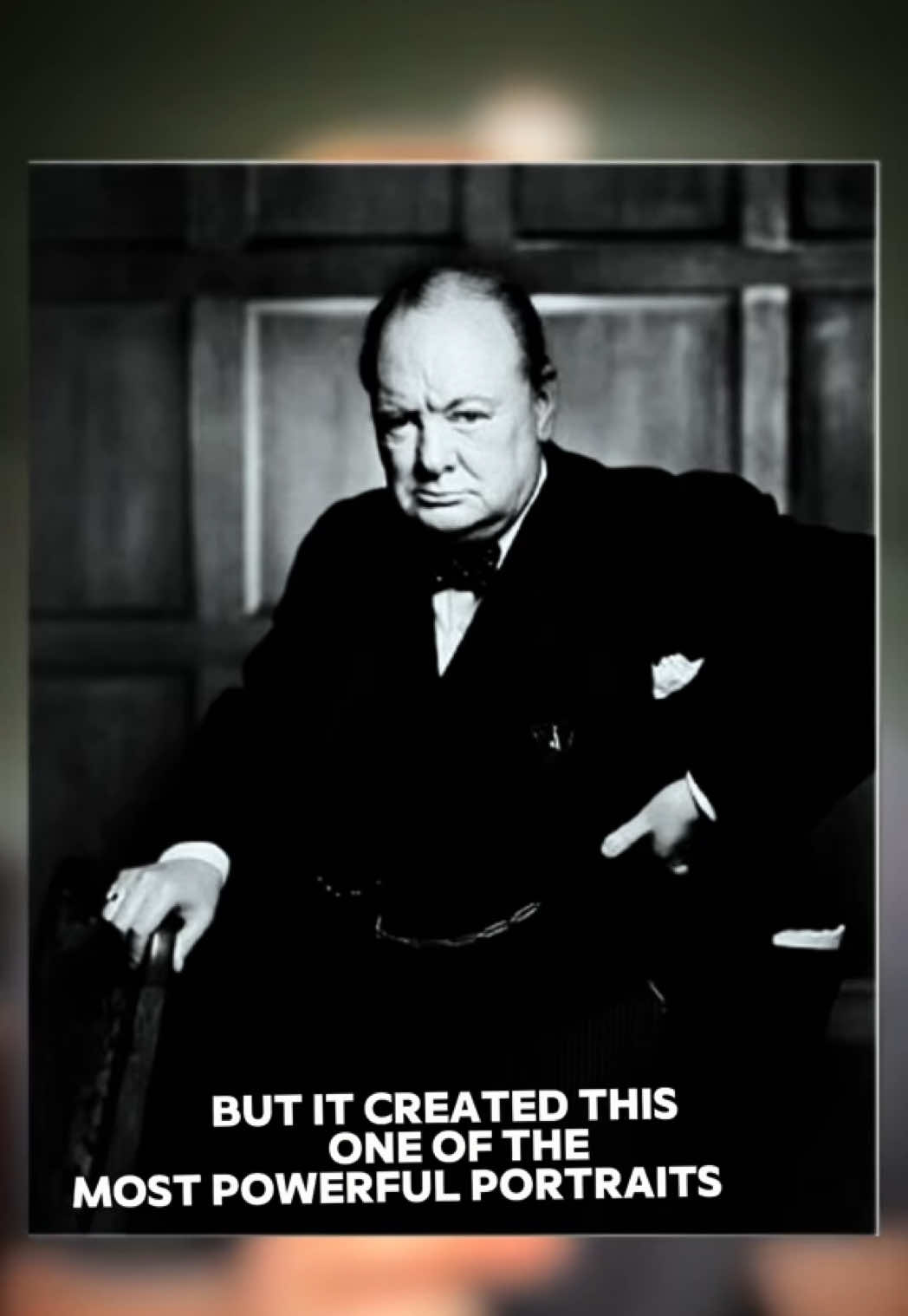 The Story Behind this Famous Photograph of Winston Churchill  #photography #winstonchurchill #ww2 #history #fyp #DidYouKnow #photographyhistory 