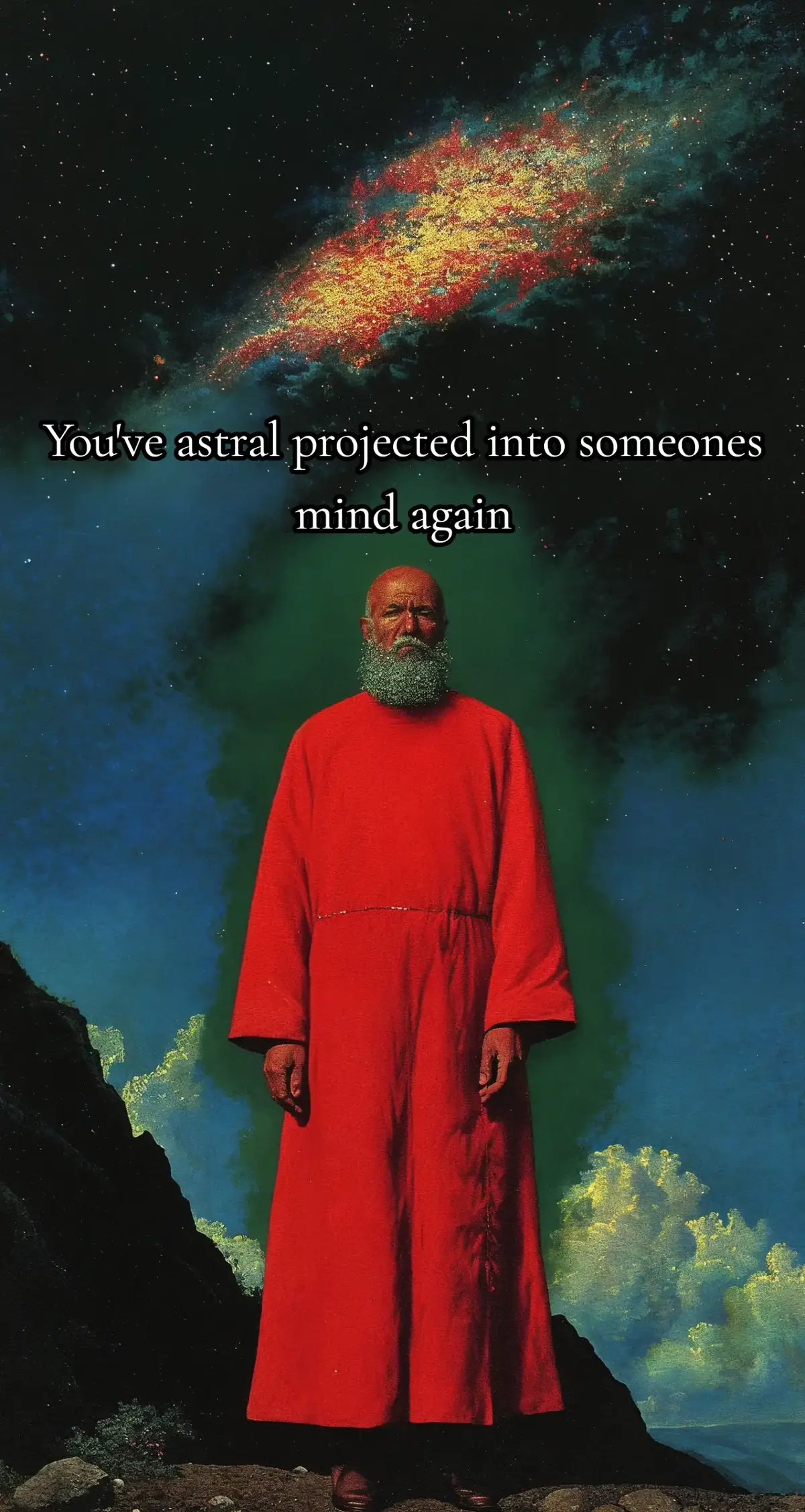 Astral projection can be dangerous ~~ #surrealism #Dreams #fantasy #foryou 