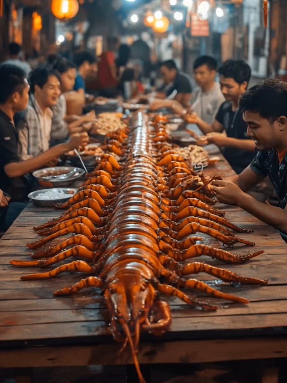 🔥 Mukbang Lipan Bakar Raksasa! Berani Coba? 🦂 #MukbangExtreme #LipanBakar #MakananUnik #MukbangLipan #ExtremeFood #MakanEkstrem #UnikBanget #StreetFood #ASMRMukbang #KulinerAneh #MakananEkstrim #MukbangIndonesia #BeraniCoba