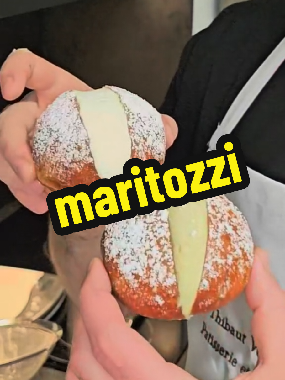 le maritozzi ou brioche a la crème  #recette #italie #maritozzi #brioche #creme #patisserie #pourtoi 