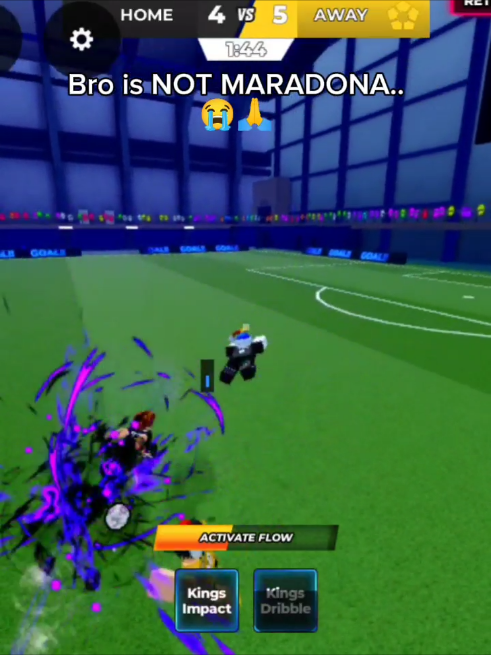 Maradona in blue lock rival😭🙏#bluelockrival#roblox#foryou #page #fypシ゚ 