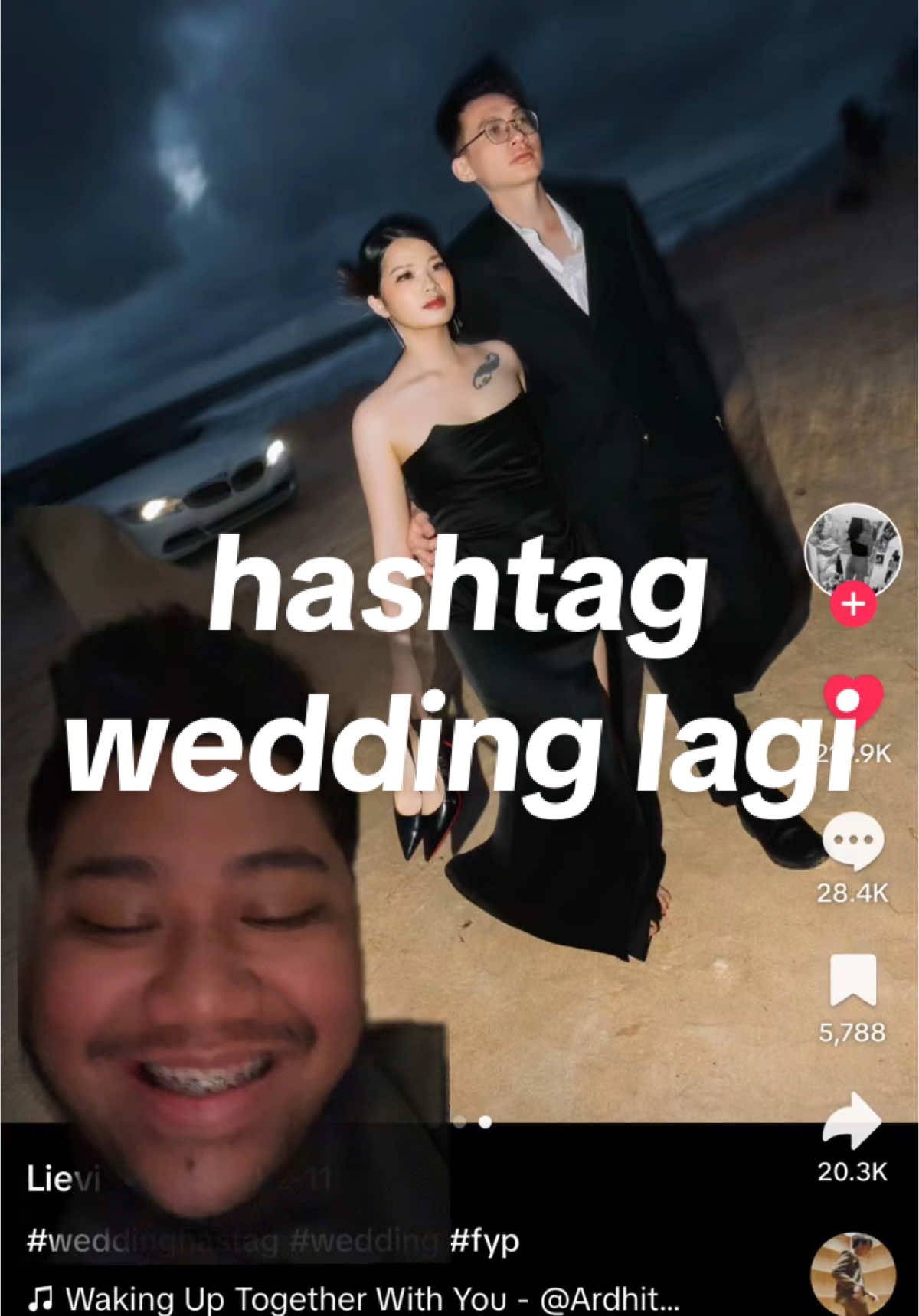 hashtag wedding sesekali gue upload di akun ini yee wkwk