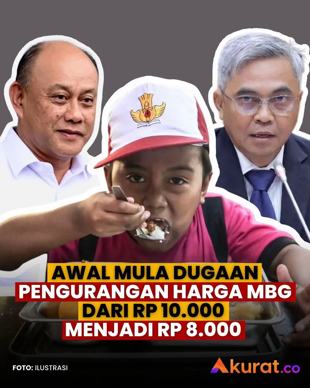 @official.kpk menemukan adanya dugaan pengurangan harga pada Makan Bergizi Gratis (MBG) dari Rp10 ribu per porsi menjadi Rp8 ribu per porsi. Hal ini sudah disampaikan Ketua KPK, Setyo Budiyanto, kepada Badan Gizi Nasional beberapa waktu lalu. Berikut informasi lengkapnya, gengs! #kpk #mbg #makanbergizigratis #badangizinasional #BGN #hargambg #akuratco 