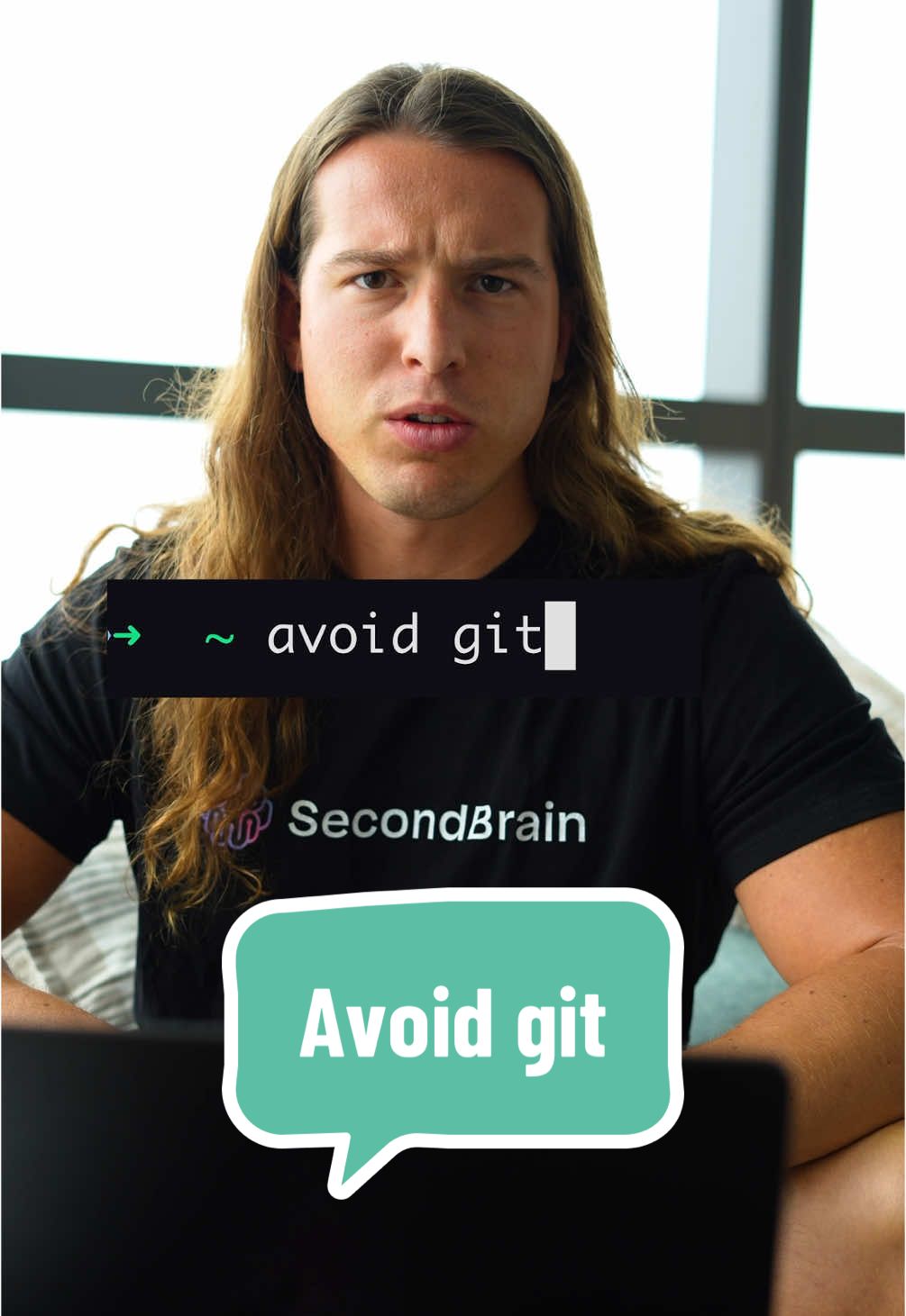 Why would you use git when you can remember everything... . . . #softwareengineer #programming