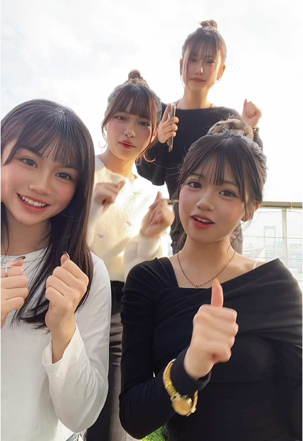 友達が可愛すぎんだけど？！！@ちほ（14） @藤村 みのり (15) @岡田ひまり  #JCミスコン2023 #バズりたい #followers➕ 