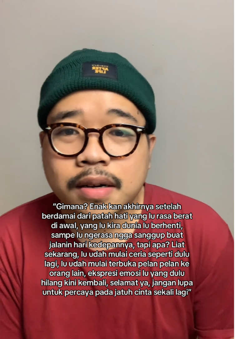 Intinya jangan terburu buru yaa