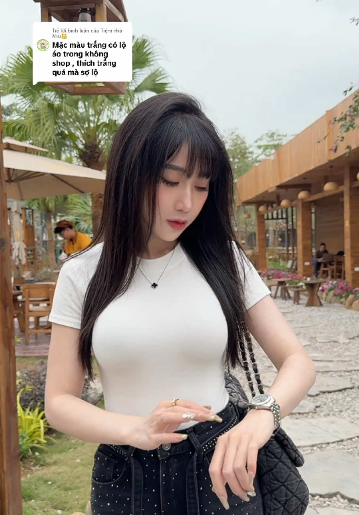 Trả lời @Tiệm nhà Miu🐱 đến với em thì áo trắng cũng k lộ gì luôn ạ 🤭🤭 áo thun mấy chục nghìn vừa xịn vừa đẹp luôn #thoitrangnu #xuhuong #aonuxinh #aobody #aoombody #aococtay #aothunnu #viralvideo #áo #body #tshirt #justdun #aocotron 