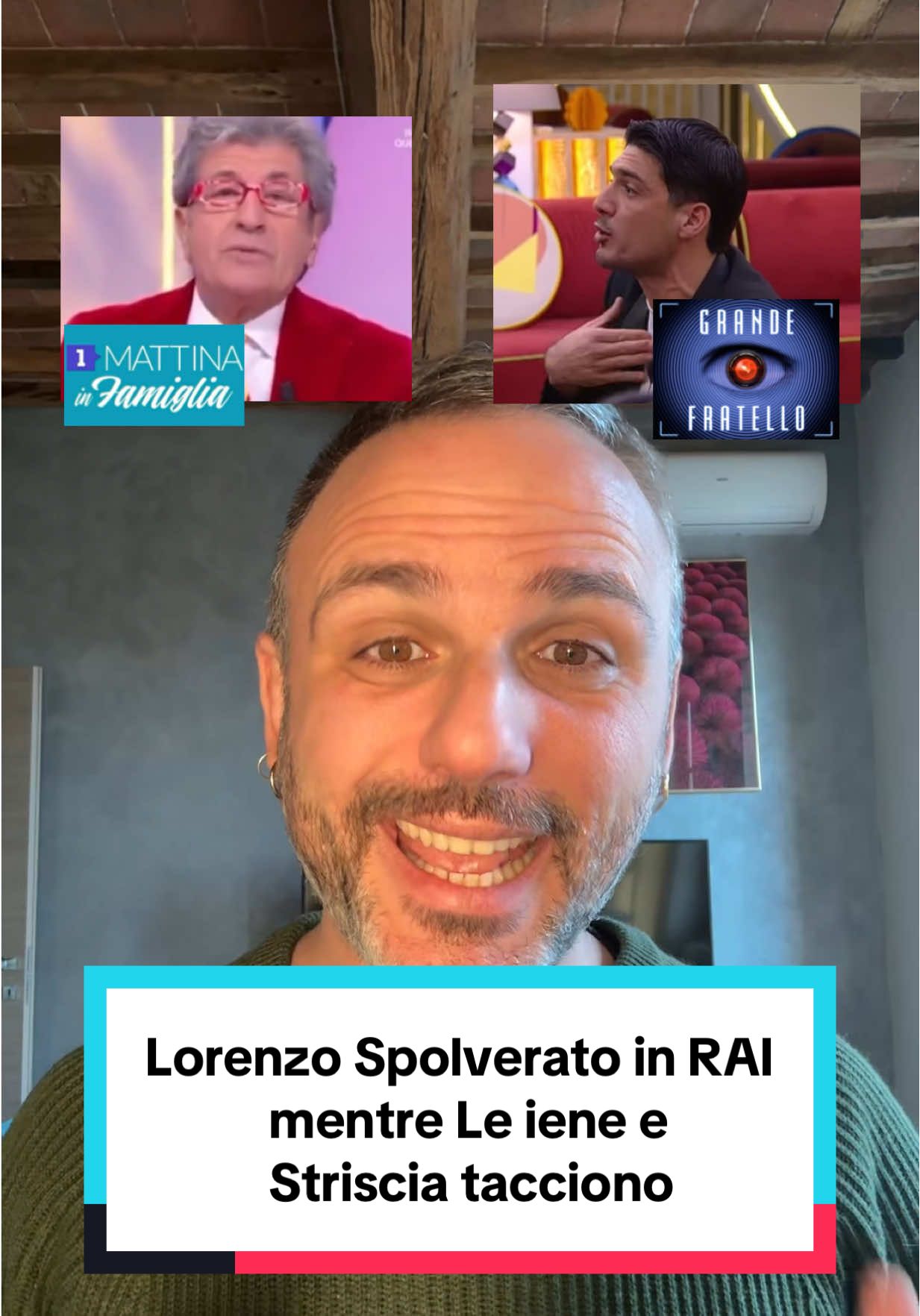 #LorenzoSpolverato finisce in RAI a causa del suo comportamento mentre #Leiene e #striscialanotizia tacciono #pov #polemica #scoop #trash #gf #GrandeFratello #rai #unomattinainfamiglia #gianniippoliti 