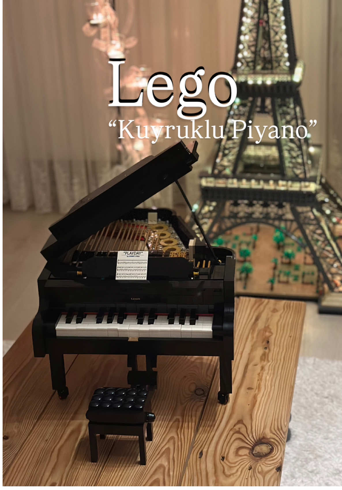 Lego kuyruklu piyano. Mozart’ın Türk marşıyla paylaşmak istedim❤️ //reklam yok. Kendim aldım. #lego #legotiktok #legotiktoker #legophotography #legotiktok #legocollector #legocollection #legoideas #legolover #legotiktoker @LEGO 