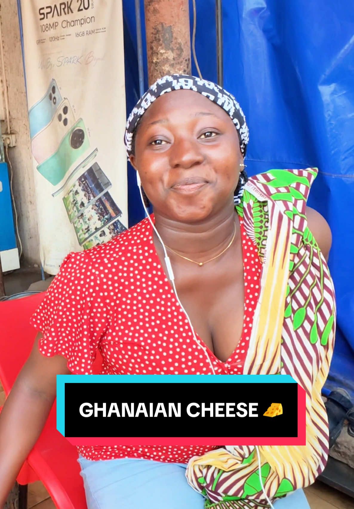 This $0.32 African fried cheese might actually be the best street snack I tried during my 21 days in Ghana. I should’ve bought 10! #ghanatiktok🇬🇭 #accra #streetfood 