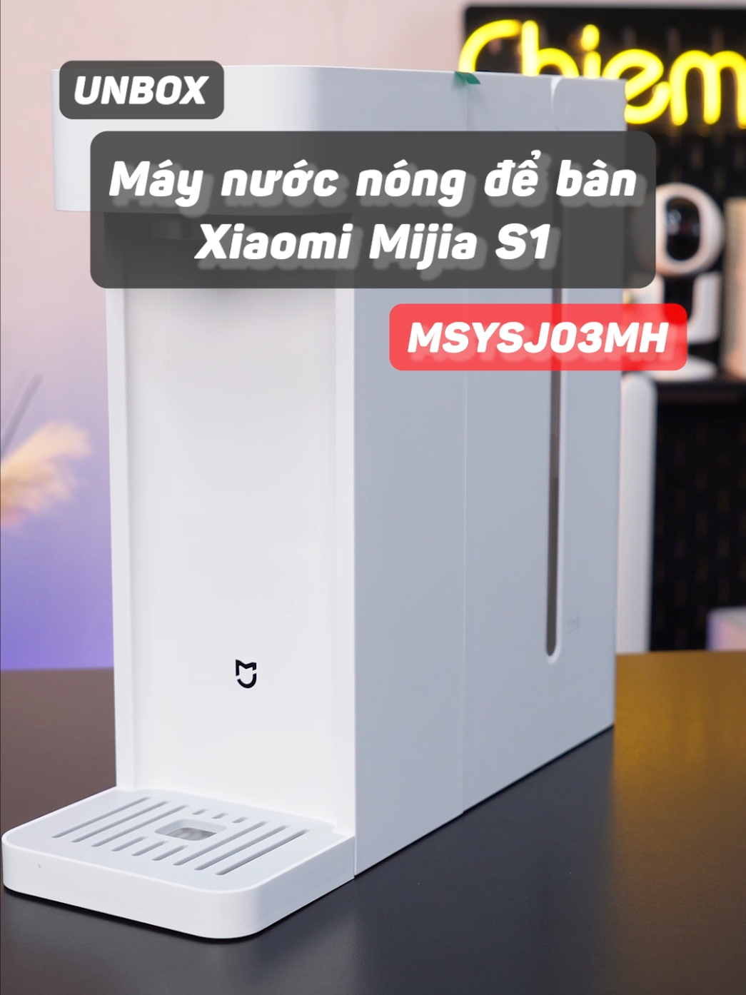 Unbox Máy nước nóng để bàn Xiaomi Mijia S1 MSYSJ03MH #xuhuong #LearnOnTikTok #maynuocnong #maynuocnongdeban #unbox #chiemtai 