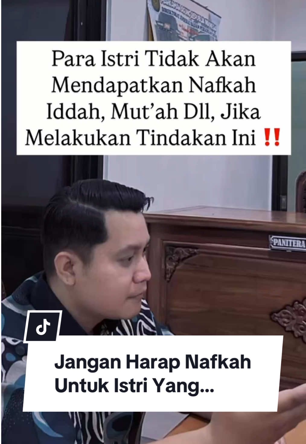 ISTRI TIDAK BERHAK ATAS NAFKAH ‼️ #kawakibylawyers #nafkahistri #nusyuz #advokatviral #lawyers #advokat #pengacara #cupcut 