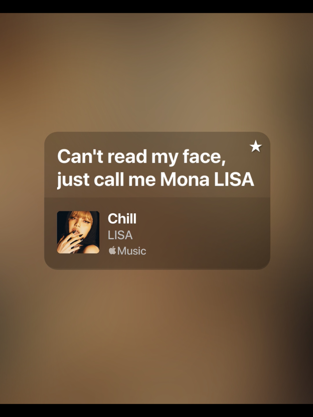 chill🤠 #chill #lisa #lisablackpink #lyrics #liriklagu #spotify #spotifylyrics #songlyrics #songviral #foryou #fyp 