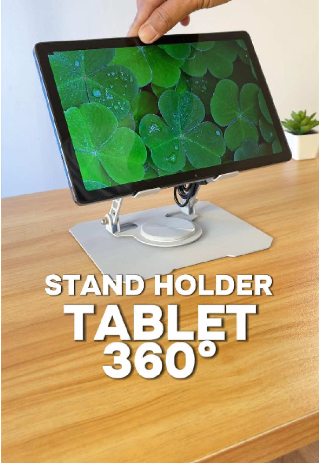 Stand holder tablet dan ipad 360 derajat, lengkap dengan kipas bahan kokoh dan kuat. #HolderTablet #HolderiPad #StandiPad #StandTablet #StandLaptop
