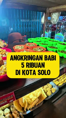 Cuma di Solo ada Babi Kecap, Rica, dll hanya 5 ribuan aja! 😲😱 Ini aku review jujur @ANGKRINGAN BABI no endorse. Semoga bisa jadi referensi teman2 semua yaa 😊 #babimurah #kulinerbabisolo #kulinernonhalal  Menurut kalian gimana nih?