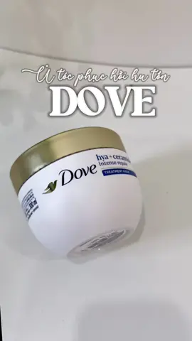 Kem ủ Dove ngăn ngừa tóc gãy rụng giúp phục hồi tóc hư tổn 💯  #dovehair #phuchoihuton # kemutoc #hoptaccungunilever #dovevn #tiktok