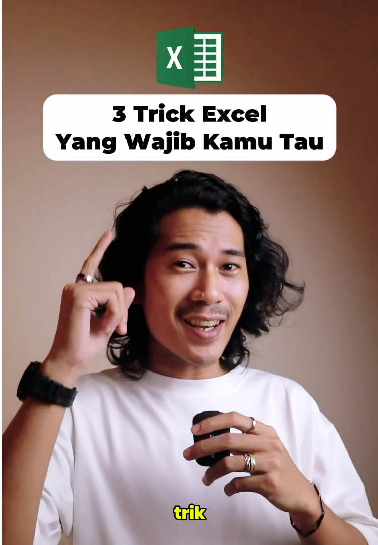 3 Trick Excel yang dirahasiakan banyak orang🧐 Nih, biar kamu makin jago Excel dan kepake di dunia kerja.. disini aku udah sedain tempat kamu bisa Belajar Microsoft Excel dari pemula sampai mahir, jadi langsung daftar aja ke kursus nya ya🔥 Jangan lupa gunakan Kode Promo “ KURSUSMETADIGITAL “ biar dapatin kursus nya dengan murah.. let’s go!!💪