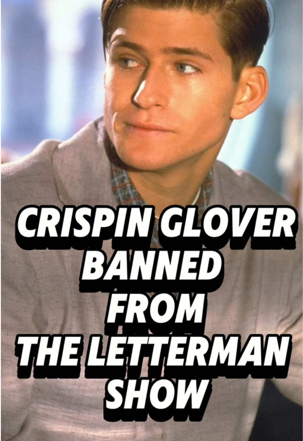 Why Crispin Glover was BANNED from The Letterman Show. #backtothefuture #bttf #crispinglover #crispingloverletterman #letterman #lettermanshow #davidletterman #80s #popculture #nostalgia #DidYouKnow 