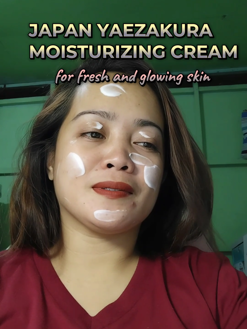 ✨JAPAN YAEZAKURA MOISTURIZING CREAM for frsh and glowing skin.anti wrinkle whitening... #moisturizer #glo21_skincare #facialcream #whiteningcream #glo21moisturizingcream 