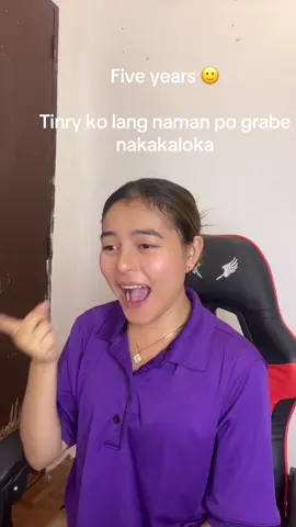 Five years sakit mo sa ulo 🙂 Sinubukan ko lang naman  judge na bala kayo 🥹  #viral #tiktok #singing #trend #fiveyears #sugarhicccup #challenge 