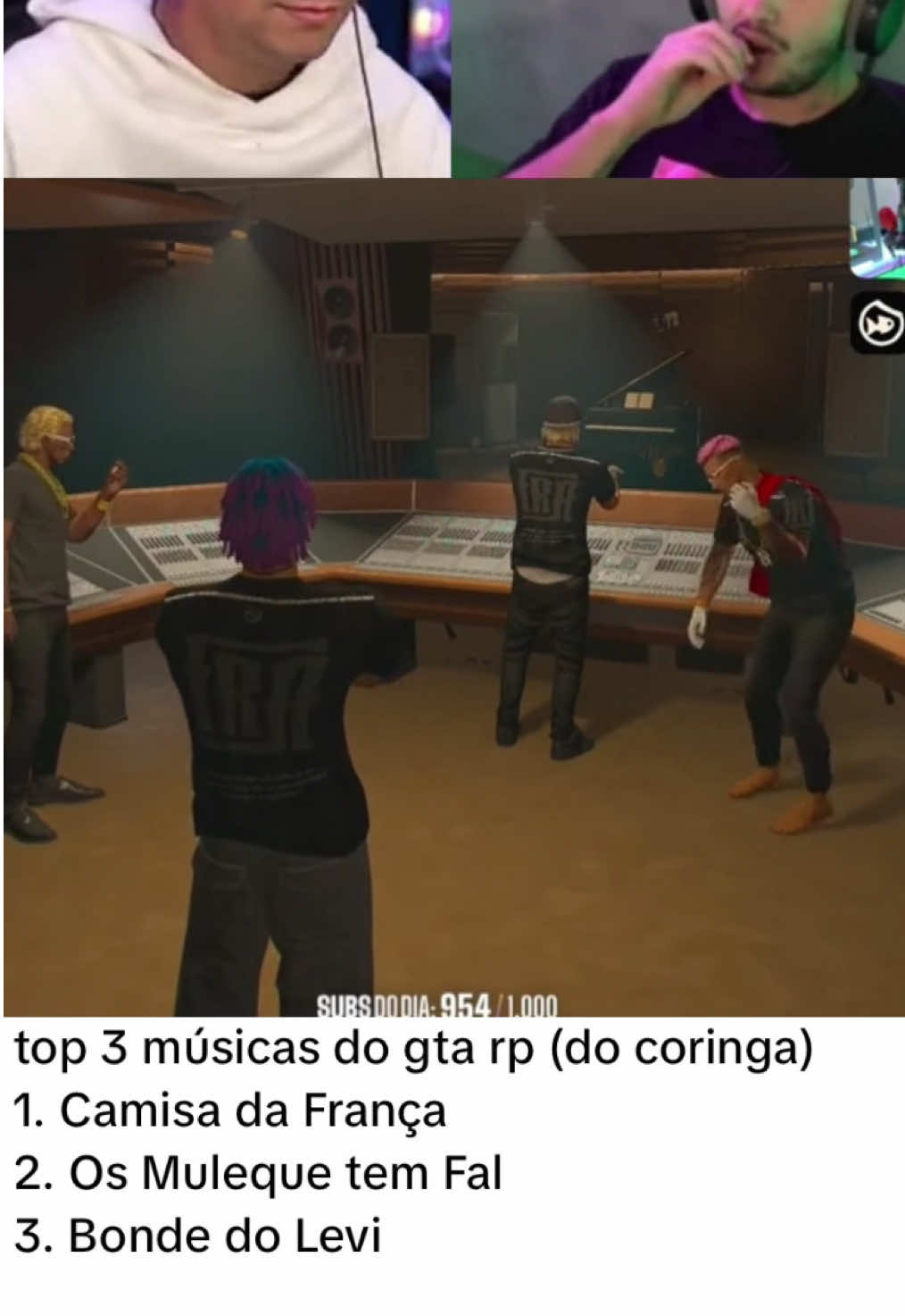 Top 3 da França #loudcoringa #viral_video #loud_coringa #gta #gta5 