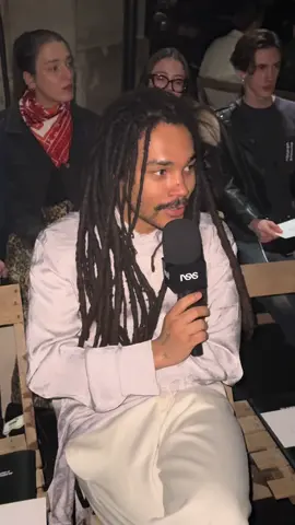 We asked some Ann Demeulemeester guests about the last album they listened. Take a look! #fashiontiktok #TikTokFashion #interview #lukasabbat #fashion #music #album #anndemeulemeester #paris #pfw #parisfashionweek 
