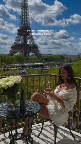 the view is everything!! 😍 #paris #parisairbnb #airbnb #bnb #bestairbnb #bestview #view #eiffeltowerview #eiffeltower #eiffel #viral #tiktok #fy #viralairbnb #airbnbgoals #foryouuu 