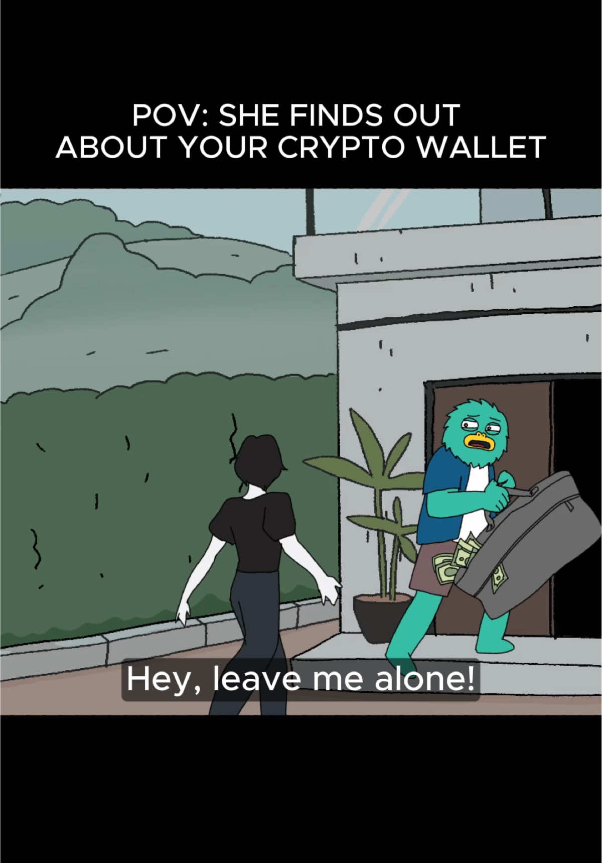 She’s like, ‘Babe, we’re rich!’ He’s like, ‘WE? Who’s we?’ #crypto #memecoin #binance #trading #yeti_dyor