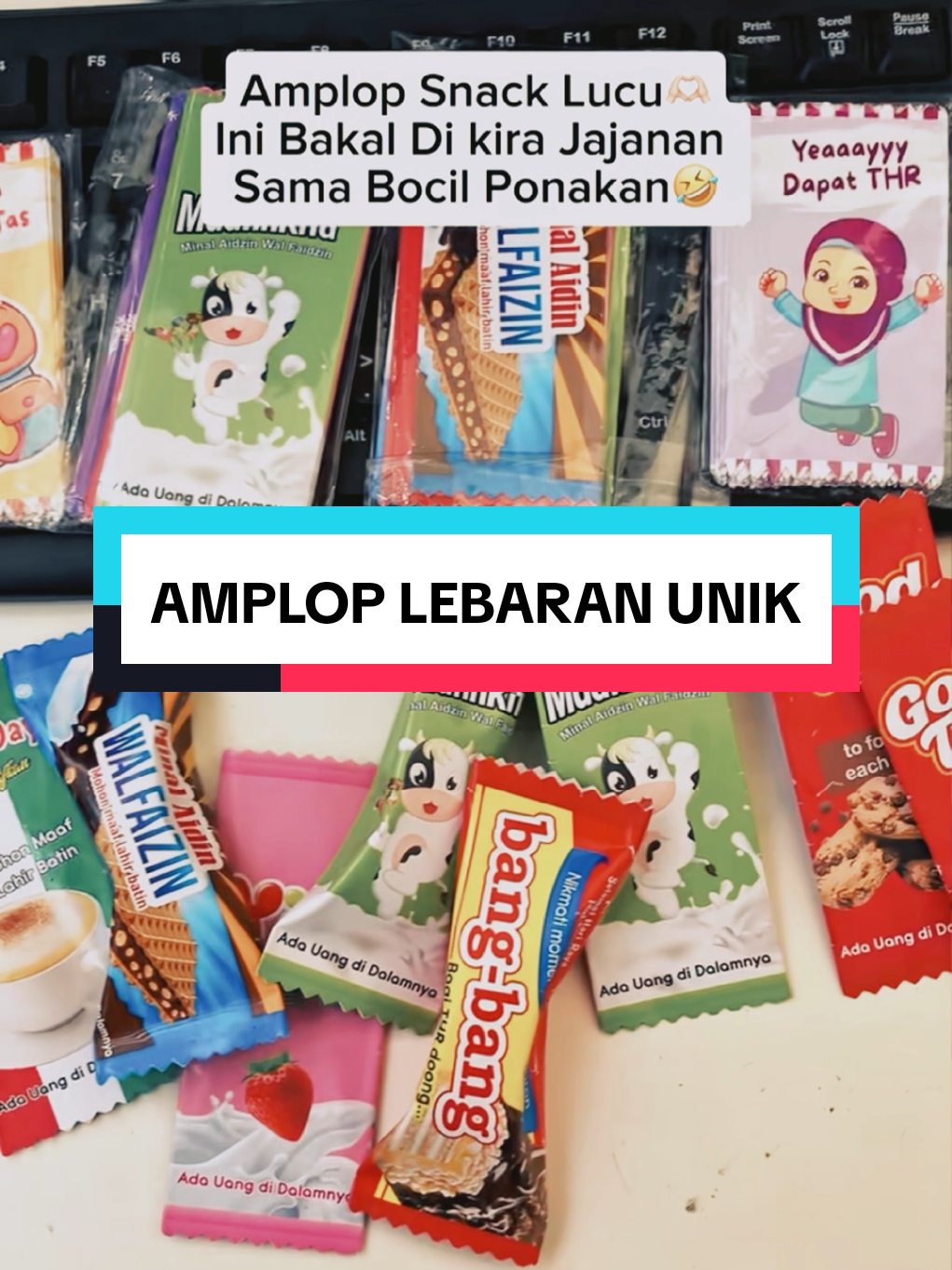 #CapCut Unik banget guys dikira jajanan ternyata amplop keren 🤣🤣🤭 #viral #ramadhanmubarak #lewatberanda #amploplucu #amplopsnack #masukberandafyp #fypforyou #edisilebaran #amplopmotif #amploplebaran #viral 