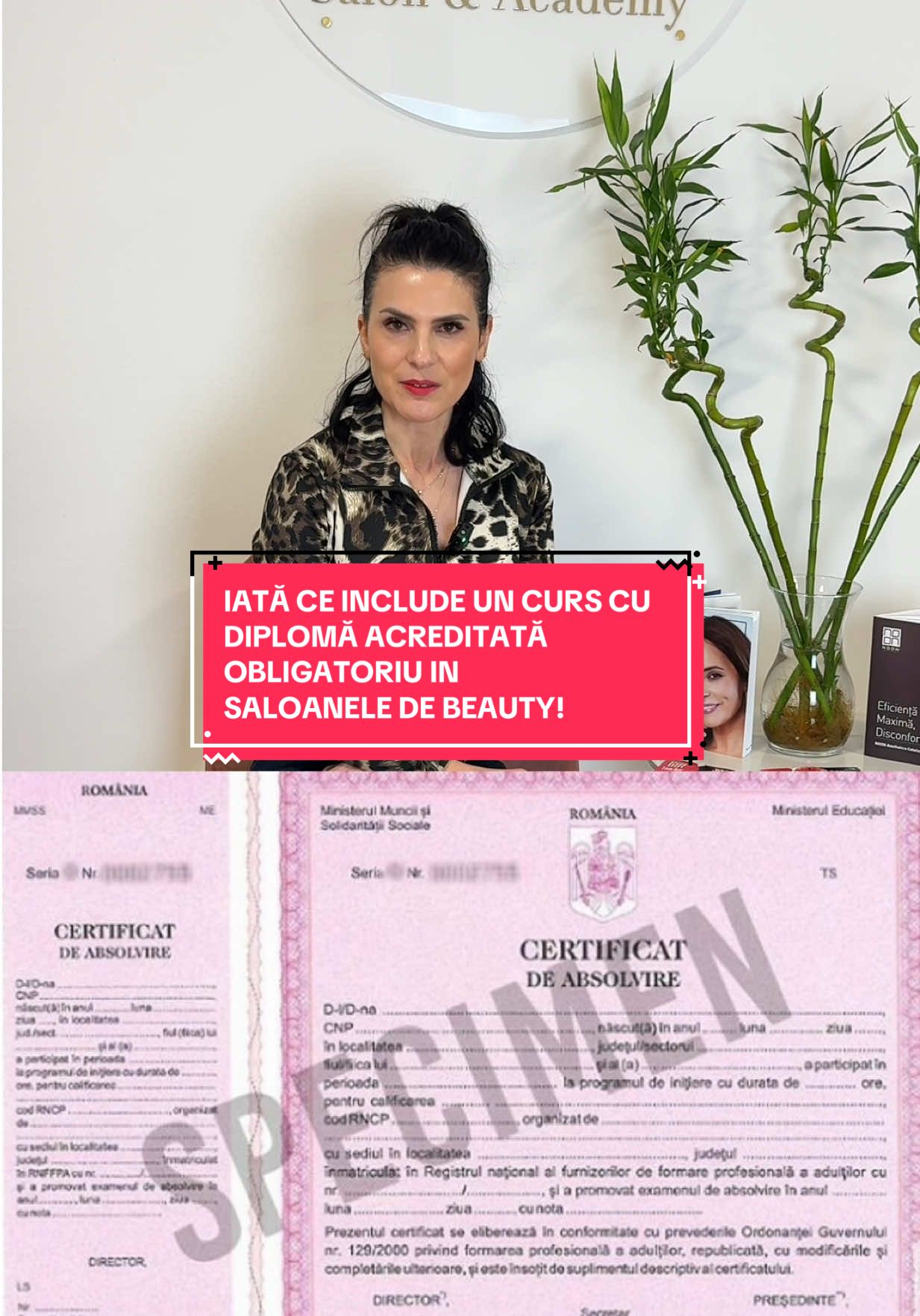 Iată ce include un curs cu diplomă acreditată obligatoriu in saloanele de remodelare corporală! 💫Fie ca deții un salon, fie ca vrei să te angajezi intr-un salon de remodelare corporală să lucrezi cu aparate corporale, faciale sau de epilare definitivă, aceste cursuri sunt obligatorii! Pentru mai multe detalii legate de cursuri, dată incepere cursuri ai link in bio sau scrie in comentarii și revin către tine cu toate detaliile! #angelrosesalon #foryoupage❤️❤️ #cursuri #salon #beauty