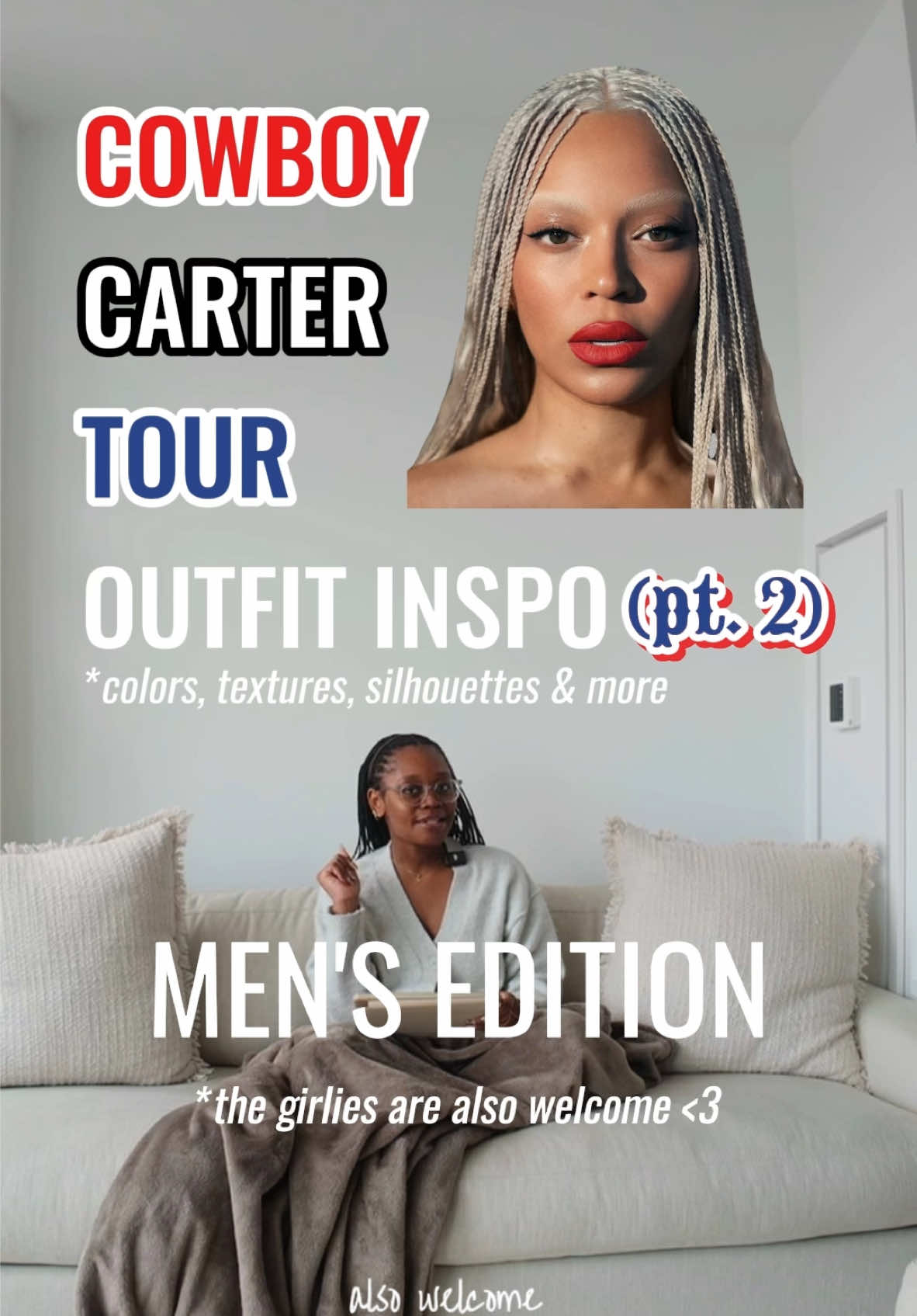 Replying to @specialsteev For the men looking for Cowboy Carter Tour outfit inspo I gotch y’all once again 🤠 #cowboycarter #beyoncetour #cowboycarterbeyonce #beyonce #cowboycarteroutfit #cowboycartertour #outfitinspirations #outfitsideas #concertoutfitideas