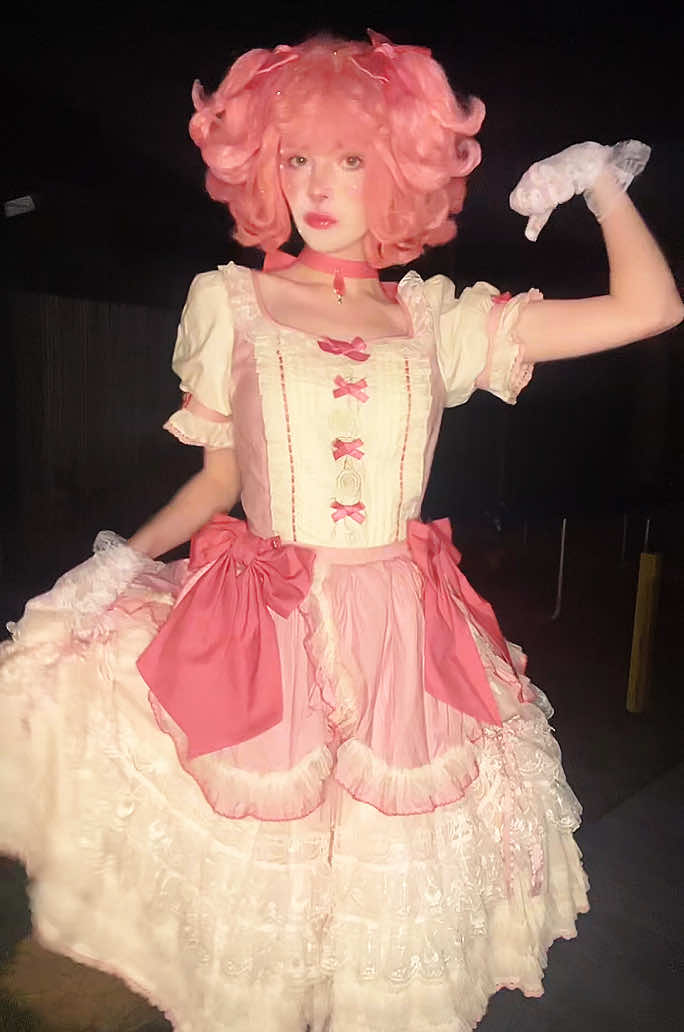 Madoka Lolita dress arrived <3 #madoka #madokamagica #madokacosplay #madokamagicacosplay #madokakaname #madokakanamecosplay #puellamagicamadoka 