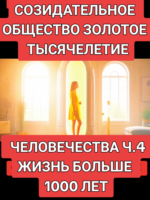 Созидательное общество - это эпоха золотого тысячелетия для человечества.ч.4 Жизнь до 1000 лет и больше в здоровом теле. Информирование о Созидательном обществе. Информирование о Созидательном обществе - это первый этап построения Созидательного общества. Созидательное общество - это возможность практически улучшить нашу жизнь для тех, кто хочет изменить его к лучшему. Больше информации на сайте Созидательного общества. www.creativesociety.com  #creativesociety #fy #созидательноеобщество #общество #будущее #перспектива #проэкт #благополучие #жизнь #человек  #безопасность #люди #информирование #информация  #тренд #достаток #стабильность  #безопасность #комфорт #улучшение #развитие #забота #благополучие #страны #люди #человек  #золотоетысячелетие #технологии #медицина #тело #днк #здоровье #регенерация #капсулаздоровья #1000лет  #долгаяжизнь #радость #удовольствие 